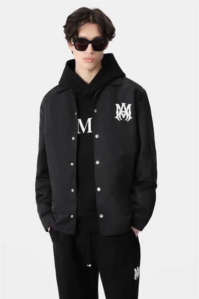 AMIRI Logo Coach Jacket Black