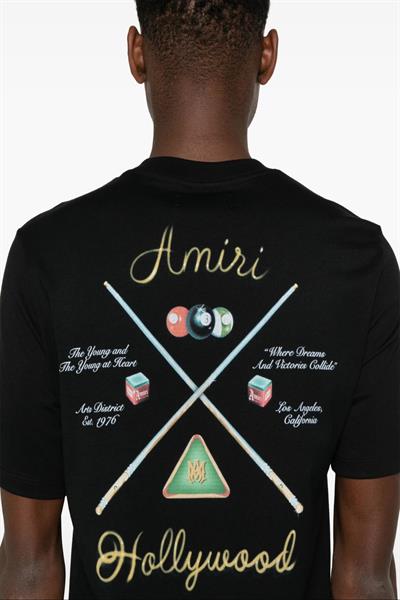 Amiri Pool Cue t-shirt Black