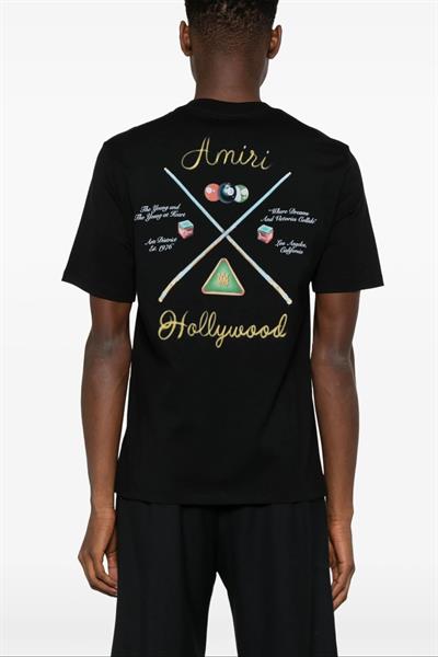 Amiri Pool Cue t-shirt Black