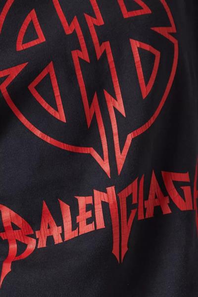 Balenciaga Metal BB Stencil T-Shirt Black