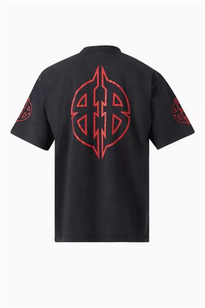 Balenciaga Metal BB Stencil T-Shirt Black
