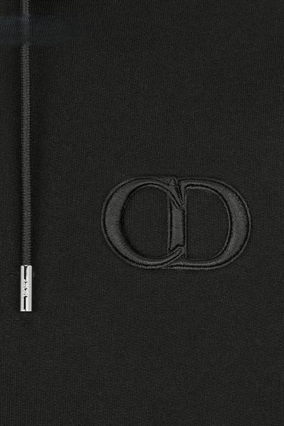 DIOR CD Icon Hooded Sweatshirt Black
