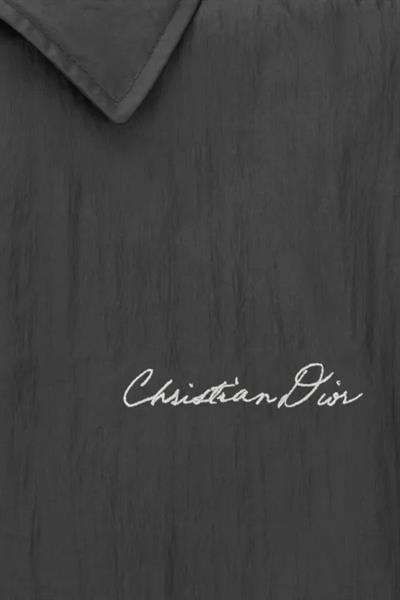 Dior Nylon Coach Jacket Black