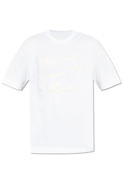 Givenchy Maison  logo-embroidered T-shirt White