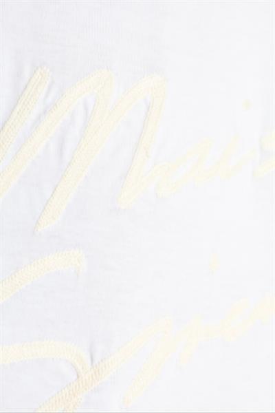 Givenchy Maison  logo-embroidered T-shirt White