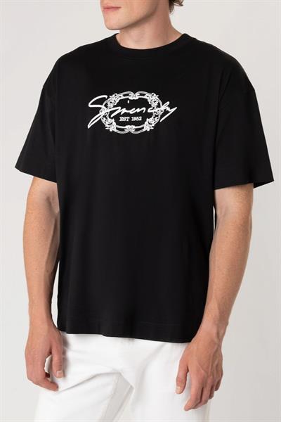Givenchy Medallion logo cotton  Black