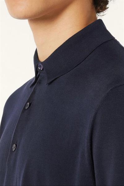 Loro Piana Ice Wish Polo Dark Blue