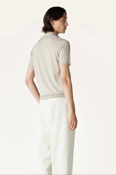Loro Piana Ice Wish Polo Grey