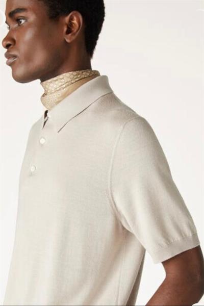 Loro Piana Ice Wish Polo White