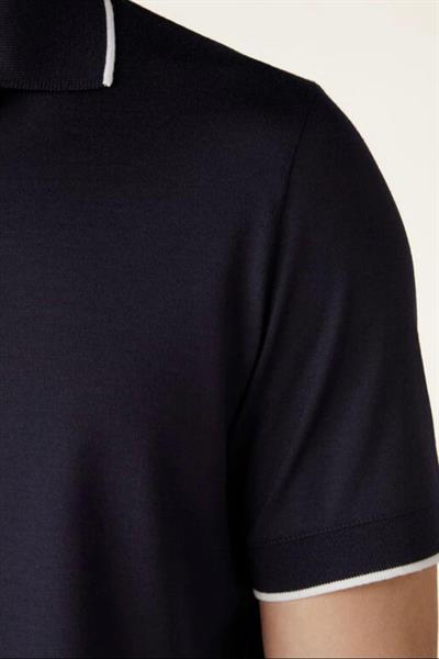 Loro Piana Waitaki Polo Dark Blue