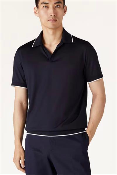 Loro Piana Waitaki Polo Dark Blue