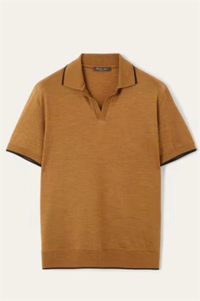 Loro Piana Waitaki Polo Orange