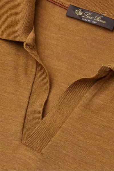 Loro Piana Waitaki Polo Orange