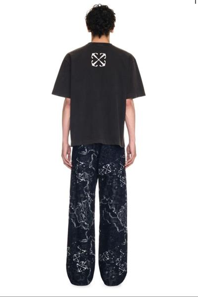 Off-White Blurred Mary Skate t-shirt Black