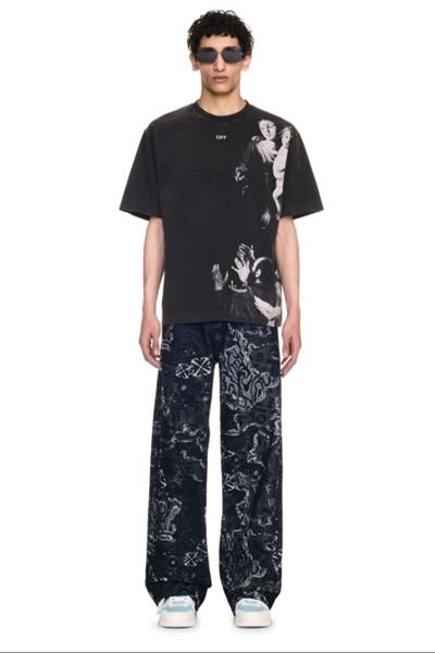 Off-White Blurred Mary Skate t-shirt Black