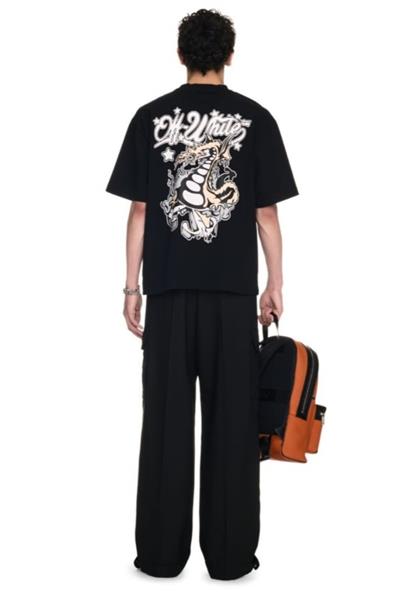 Off-White Dragon Skate T-Shirt Black