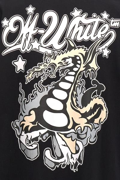 Off-White Dragon Skate T-Shirt Black