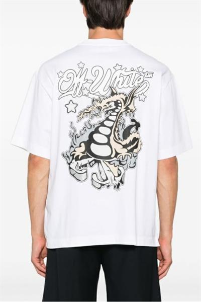 Off-White Dragon Skate T-Shirt White