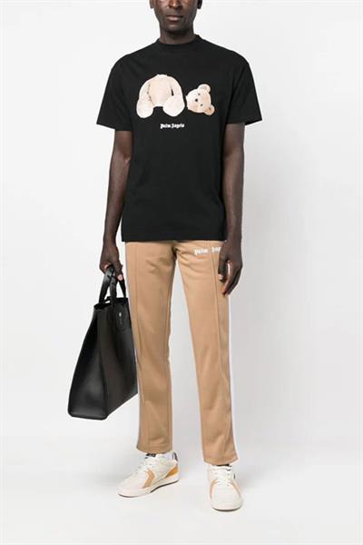 Palm Angels Bear Print Cotton  T-Shirt