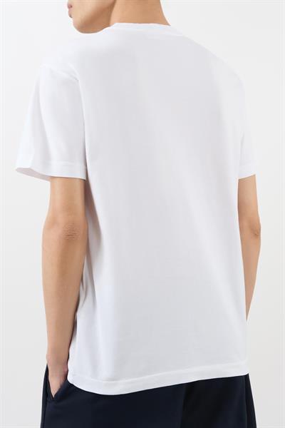 Stone Island Patch Compass-motif  T-shirt White