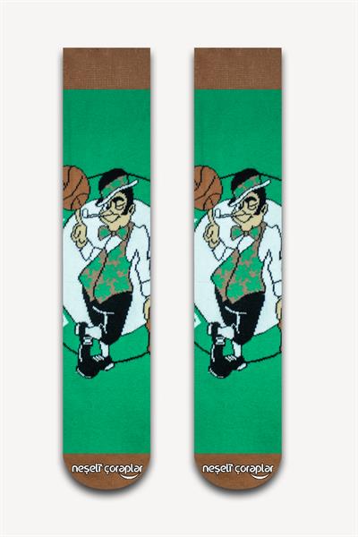 2li Basketbol Renkli Çorap Set