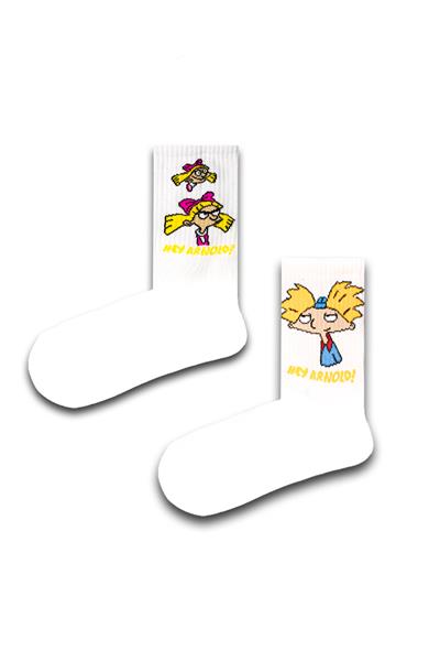 2li Hey Arnold Renkli Çorap Set 