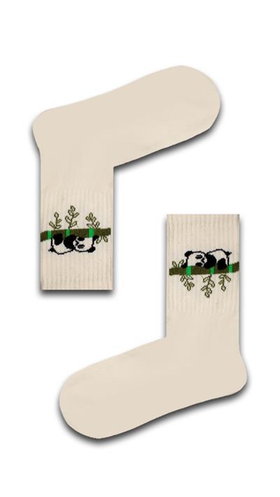 2li Panda Renkli Çorap Set 