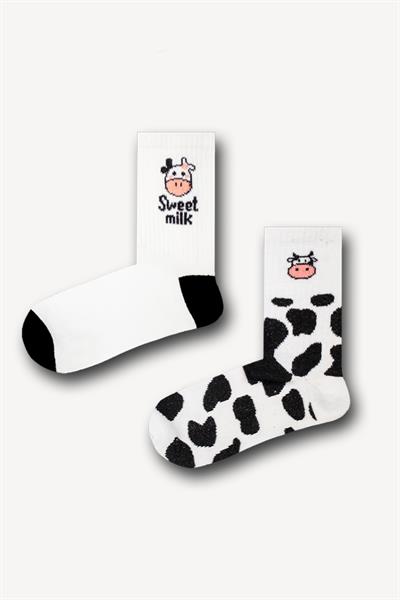 2li Sweet Milk Atletik Çorap Set