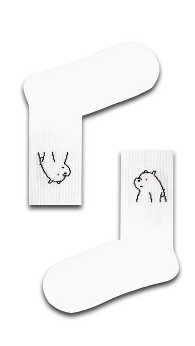 3lü Kafadar Ayılar Renkli Çorap Set