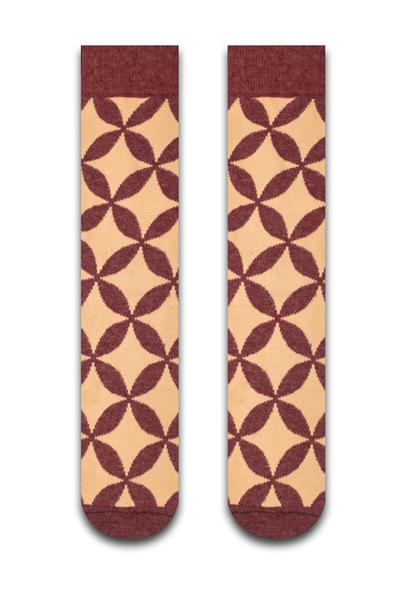 4lü Retro Renkli Çorap Set