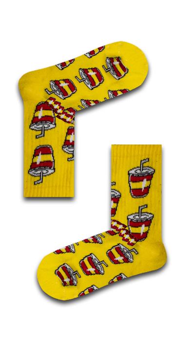 5li Donat Renkli Çorap Set 
