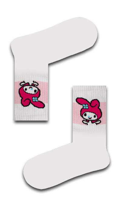 6lı Kromi Ve Arkadaşları Renkli Çorap Set 