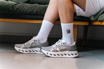 Bira Desenli Atletik Unisex Çorap