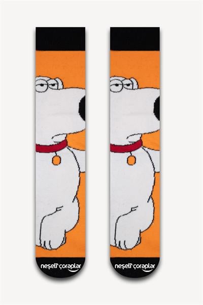 Brian Griffin Renkli Unisex Çorap