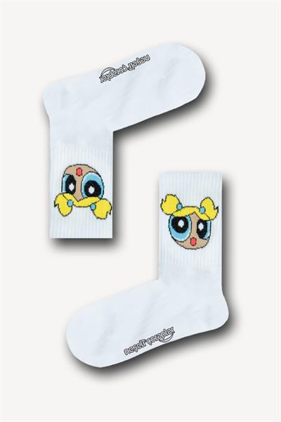 Bubbless Desenli Atletik Unisex Çorap