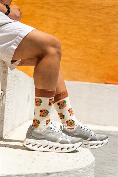 Capybara Renkli Unisex Çorap