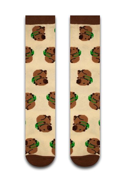 Capybara Renkli Unisex Çorap