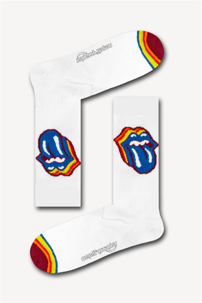 Colorful Rolling Atletik Unisex Çorap