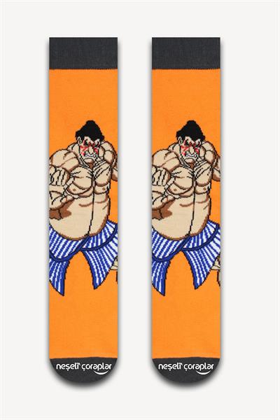Edmond Honda Renkli Unisex Çorap
