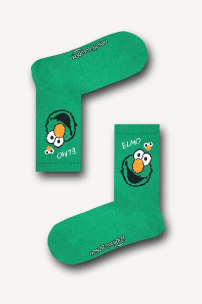 Elmo Yeşil Atletik Unisex Çorap