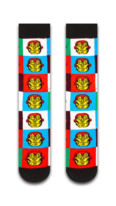 İron Man Renkli Unisex Çorap