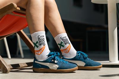 Just Desenli Unisex Atletik Çorap