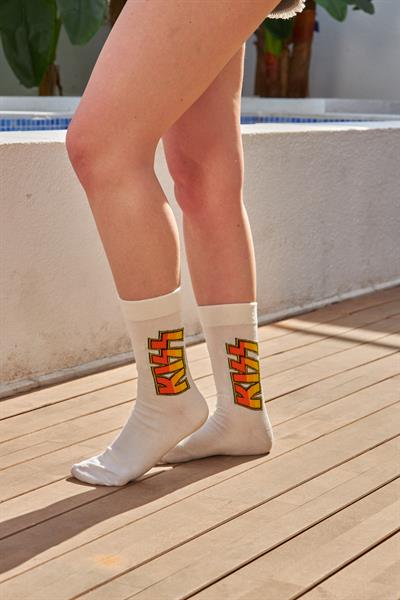 Kiss Renkli Unisex Çorap