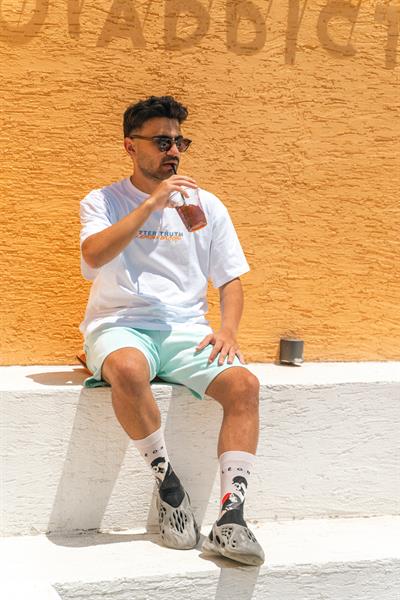 Leon Renkli Unisex Çorap