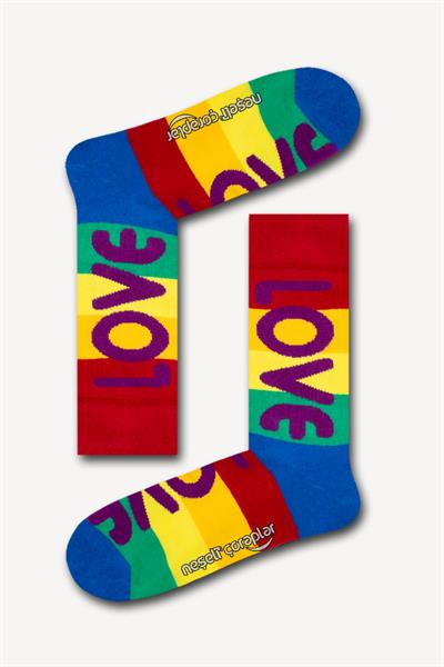 Love Colourful Renkli Unisex Çorap
