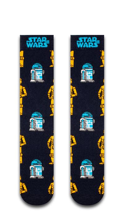 Robotlar Renkli Unisex Çorap