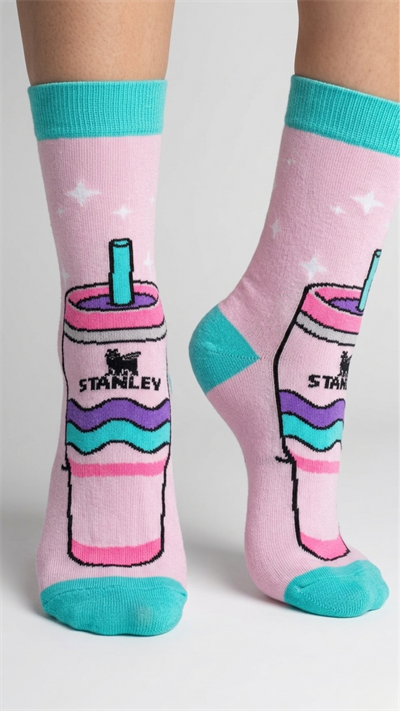 Stanley Renkli Unisex Çorap
