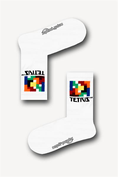 Tetris Atletik Unisex Çorap 