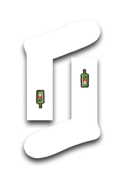 Jägermeister  Desenli Atletik Unisex Çorap