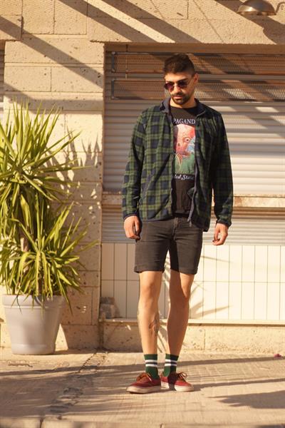 Yeşil Renkli Atletik Unisex Çorap 